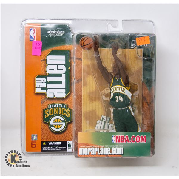 NBA RAY ALAN SONICS FIGURINE