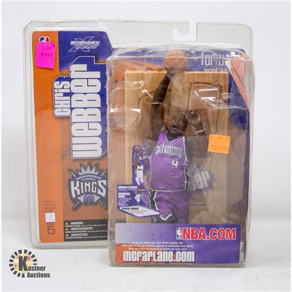 NBA CHRIS WEBER KINGS FIGURINE