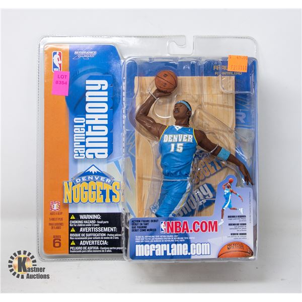 NBA CARMELO ANTHONY NUGGETS FIGURINE