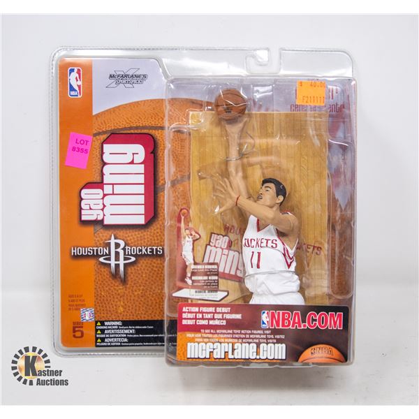NBA YAO MING ROCKETS FIGURINE