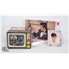 Image 1 : LOT OF ELVIS MEMORABILIA; PHOTOGRAPHS, TINS, ETC