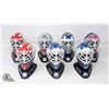Image 1 : LOT OF SIX MINI COLLECTIBLE NHL HOCKEY MASKS
