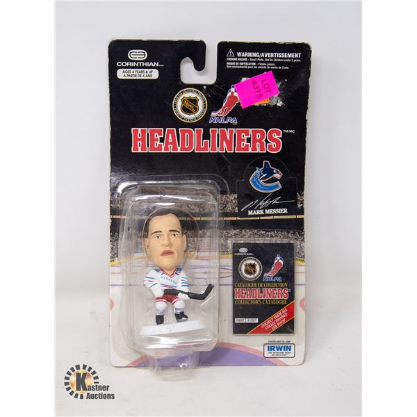 NHL HEADLINERS MARK MESSIER RANGERS FIGURINE