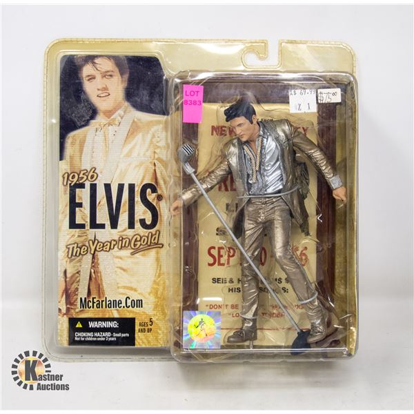 ELVIS 1956 THE YEAR IN GOLD FIGURINE