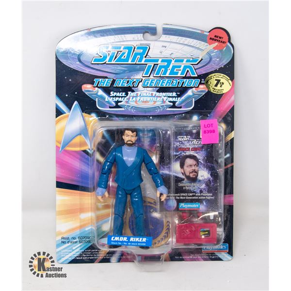 STAR TREK THE NEXT GENERATION CMDR. RIKER
