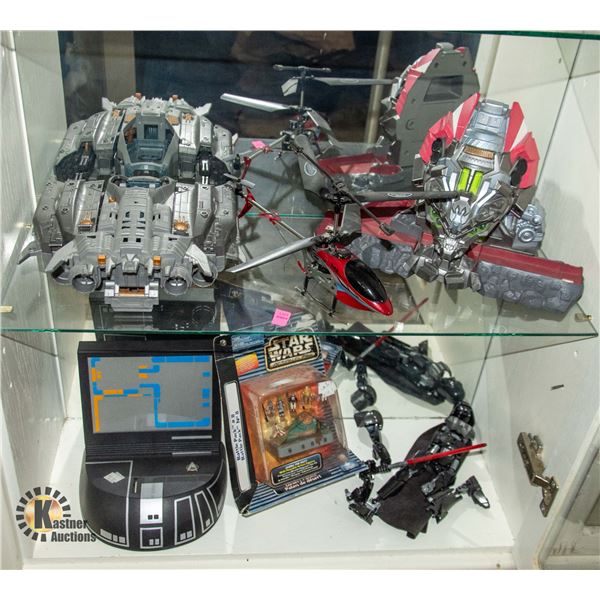 ENTIRE CONTENTS OF BOTTOM TWO SELVES;