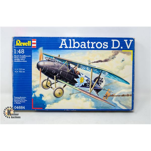 REVELL 1:14 SCALE ALBATROSS D.V AIRPLANE MODEL KIT