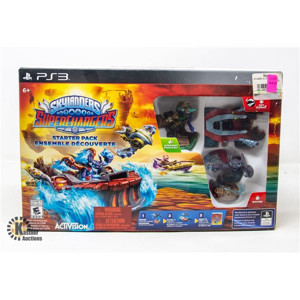 PS3 SKYLANDERS SUPER CHARGERS STARTER PACK