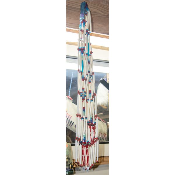 TWO PIECE INDIGENOUS WIN MCCLOUD INSPIRED BEADED