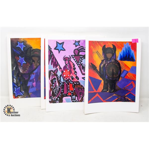 LARGE STACK OF INDIGENOUS PRINTS