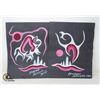 Image 1 : LOT OF TWO NOVICE INDIGENOUS PAINTINGS BY