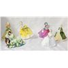 Image 1 : LOT OF 6 ROYAL DOULTON COLLECTIBLE ORNAMENTS