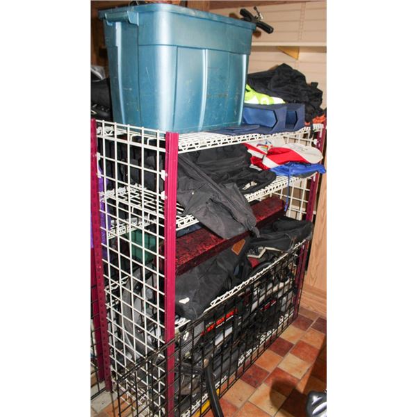 COMPLETE CONTENTS OF DISPLAY RACK; ASSORTED