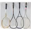 Image 1 : LOT OF 4 ASSORTED SPORTS RACKETS