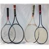 Image 1 : LOT OF 4 ASSORTED SPORTS RACKETS