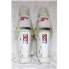 Image 1 : CCM SUPERLINE SIZE; M- 16.5" HOCKEY SHIN PADS