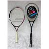 Image 1 : LOT OF 2 RACKETS; DUNLOP LITE TI  & GENIE 23