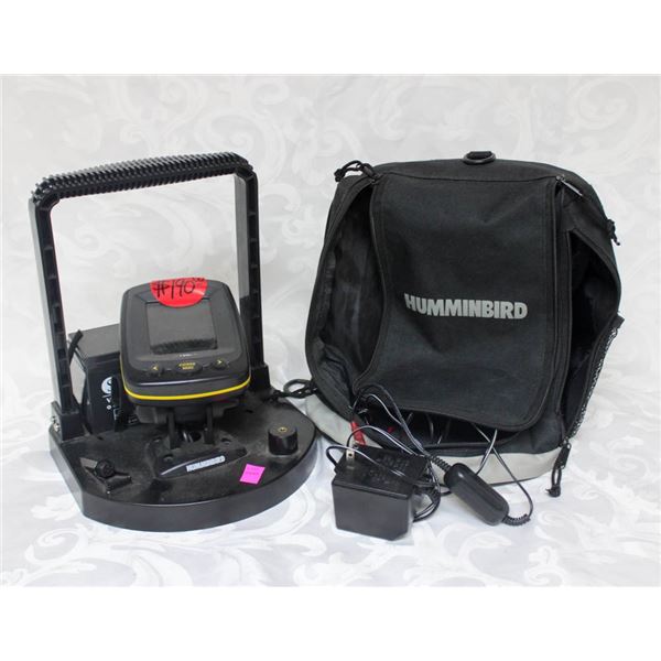 HUMMINGBIRD 190C SONAR FISH FINDER W/ BAG &