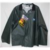 Image 1 : NEW FOREST GREEN VIKING JOURNEYMAN PVC RAIN COAT;
