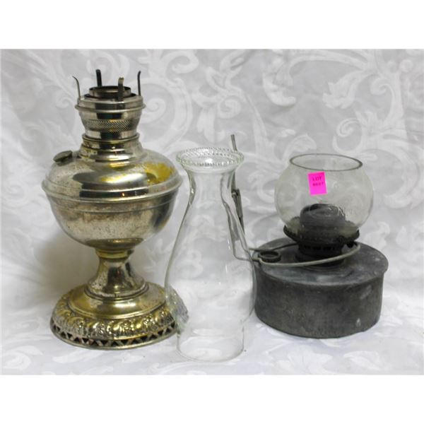 CN OIL LAMP W/ OIL LAMPS ACCESSORIES