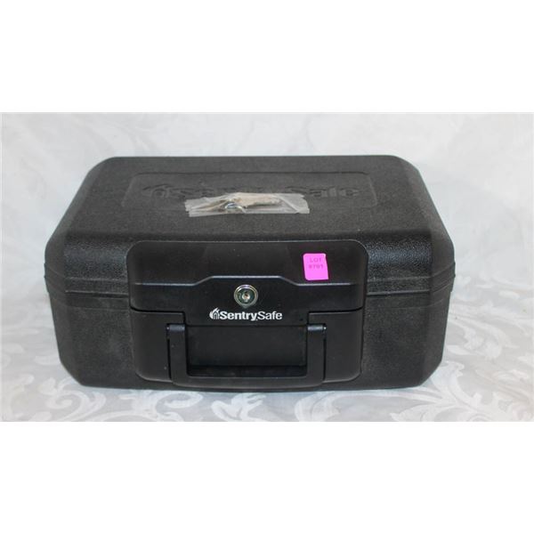 SENTRY SAFE LOCKBOX W/ KEYS