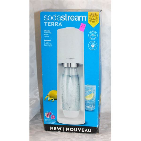 SODASTREAM TERRA SPARKLING WATER MAKER