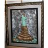 Image 1 : LARGE 3D FRAMED PICTURE OF THE STAUE OF LIBERTY-