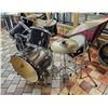 Image 4 : 11PC CB DRUMS DRUMSET *AS IS* INCUDES; CYMBALS/
