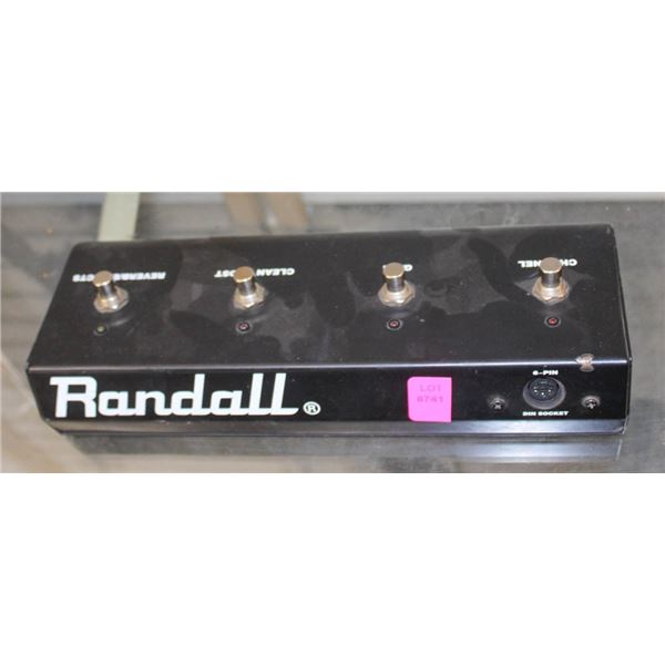 RANDALL 4 PEDAL FOOTSWITCH