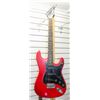 Image 1 : EL DEGAS ELECTRIC GUITAR; RED/ BLACK *MISSING
