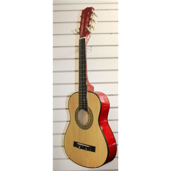 YOUTH TOY CLASSICAL ACOUSTIC RED GUITAR *AS IS*