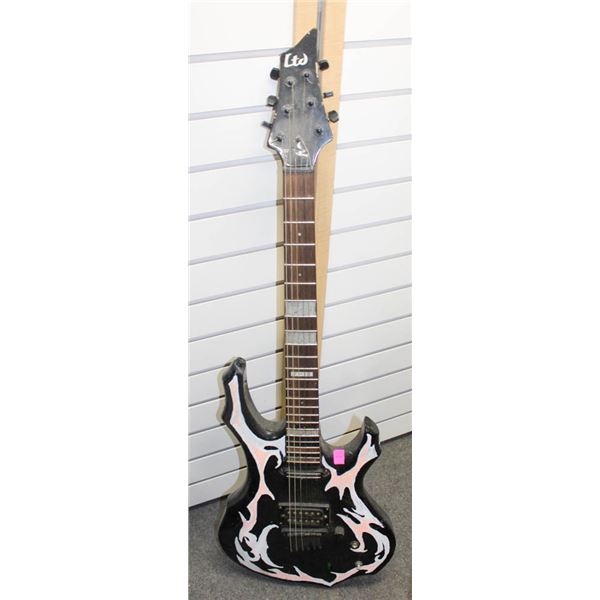 LTD ELECTRIC GUITAR; HANDPAINTED BODY *AS IS*