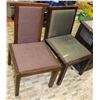 Image 1 : LOT OF 2 MISC DINING CHAIRS * AS IS*