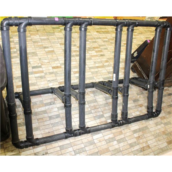 PVC HANDMADE BIKE RACK