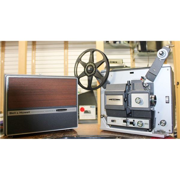VINTAGE BELL & HOWELL SUPER 8MM PROJECTOR