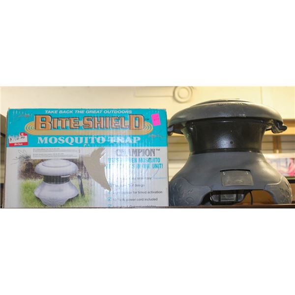LOT OF 2 BITE SHIELD MOSQUITO TRAPS