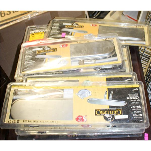 LARGE LOT OF UNIVERSAL BBQ BURNER REPLACEMENTS