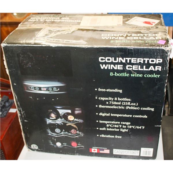 COUNTERTOP 8 PLACE WINE FRIDGE/ CELLAR