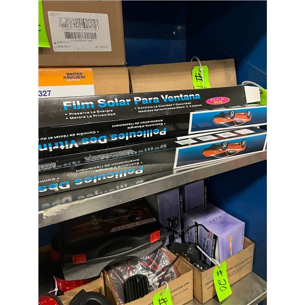 6 Boxes of Solar Window Film