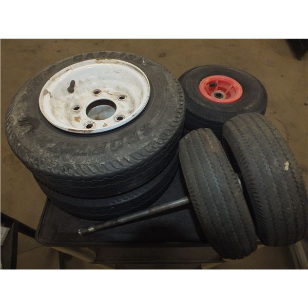 6 Small Tires