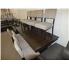 Image 5 : large Wooden Dinning Room Table w/ 8 Chairs