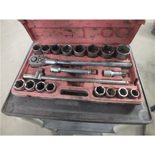 21pc 3/4" Drive Socket Set