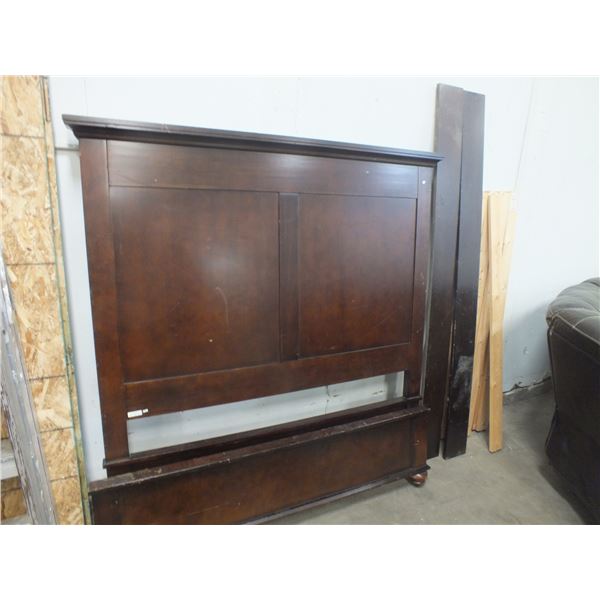 Queen Sized Wooden Bed Frame