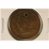 Image 1 : 1851 US LARGE CENT WITH HOLE