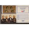 Image 2 : 2009 PRESIDENTIAL DOLLAR 4 COIN PF SET WITH BOX