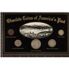 Image 1 : OBSOLETE COINS OF AMERICAN PAST 5 COIN SET