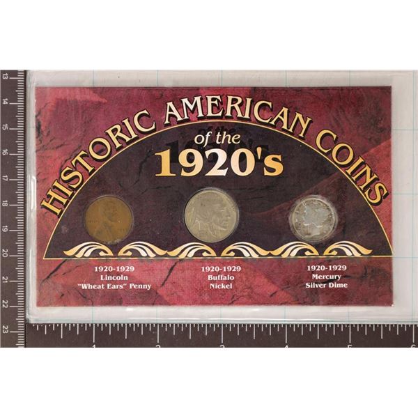 HISTORIC COINS OF THE 1920'S FEATURING: 1927
