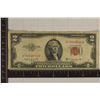Image 1 : 1953-B US $2 RED SEAL NOTE