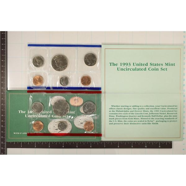 1993 US MINT SET (UNC) P/D (WITH ENVELOPE)
