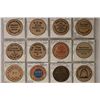 Image 7 : 40 ASSORTED WOODEN NICKELS: REO GRANDE